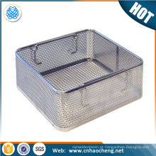 Stainless steel sterilization mesh micro instrument trays in standard of SPRI / ISO